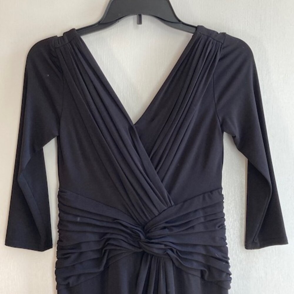 Tadashi Shoji Designer gown, black, XS